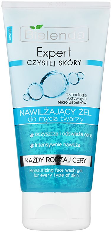 Bielenda Expert Pure Skin Moisturizing gel za pranje lica s hidratacijskim učinkom