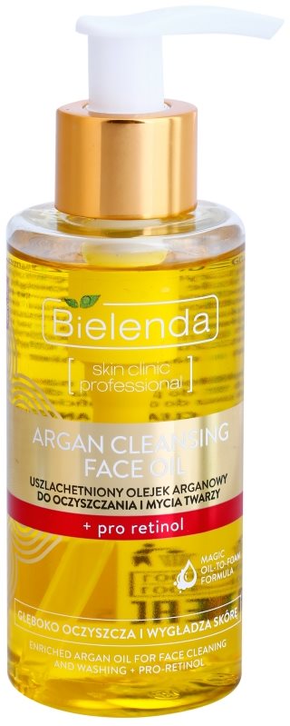 Bielenda Skin Clinic Professional Pro Retinol latte detergente all'olio di argan con retinolo