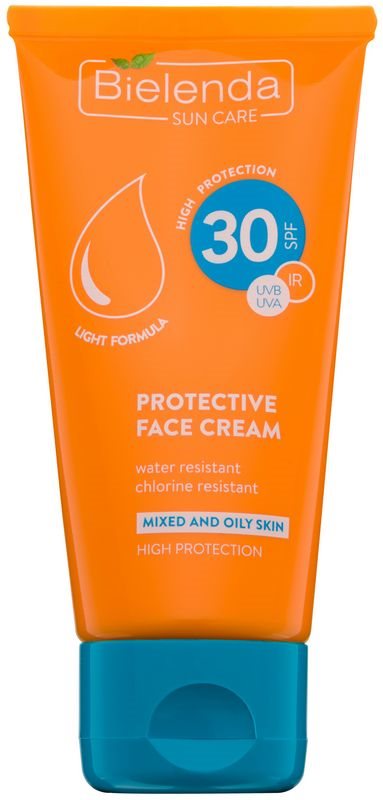 Bielenda Sun Care Protection Cream for Oily and Combination Skin SPF 30