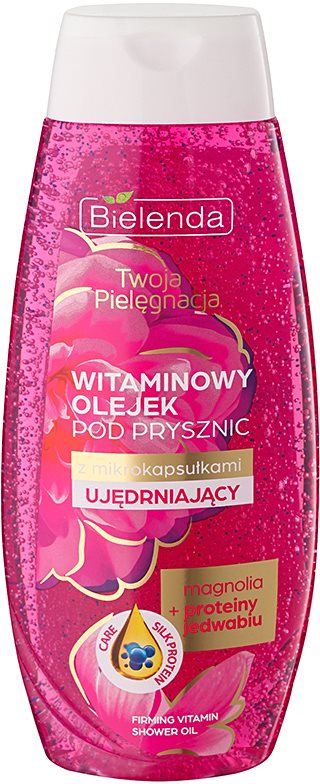 Bielenda Your Care Magnolia & Silk Protein festigendes Duschöl mit Vitaminen