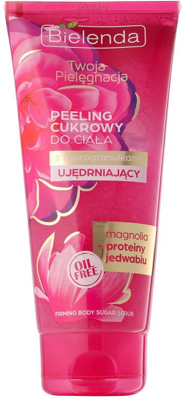 Bielenda Your Care Magnolia & Silk Protein šećerni peeling za učvršćivanje kože