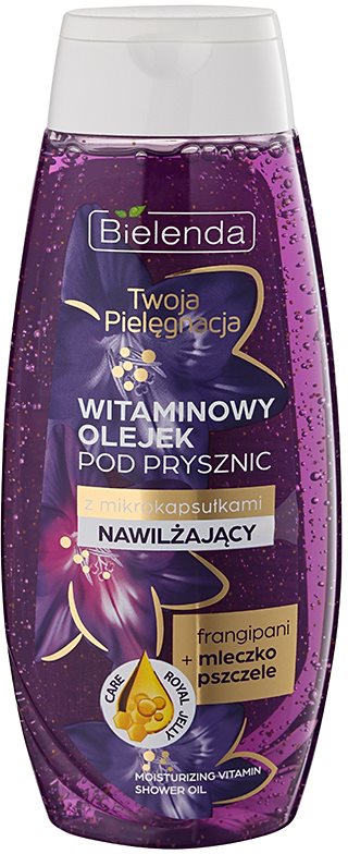Bielenda Your Care Frangipani & Royal Jelly sprchový olej pro hydrataci a osvěžení pokožky s vitamíny