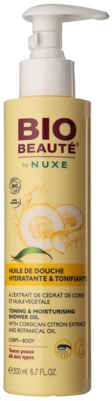 Bio Beauté by Nuxe Body освіжаюча олійка для душа для зволоження шкіри