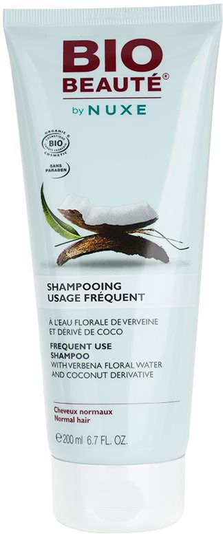 Bio Beauté by Nuxe Hair sampon pentru utilizare zilnica cu floare de verbina si derivati din ulei de cocos
