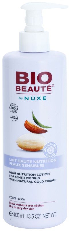 Bio Beauté by Nuxe High Nutrition lotiune de corp hranitoare contine emulsie Cold cream