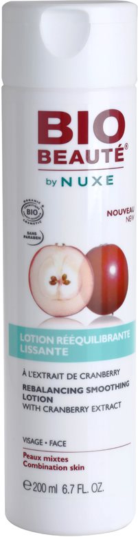 Bio Beauté by Nuxe Rebalancing voda za ravnotežu i zaglađivanje lica s ekstraktom brusnice