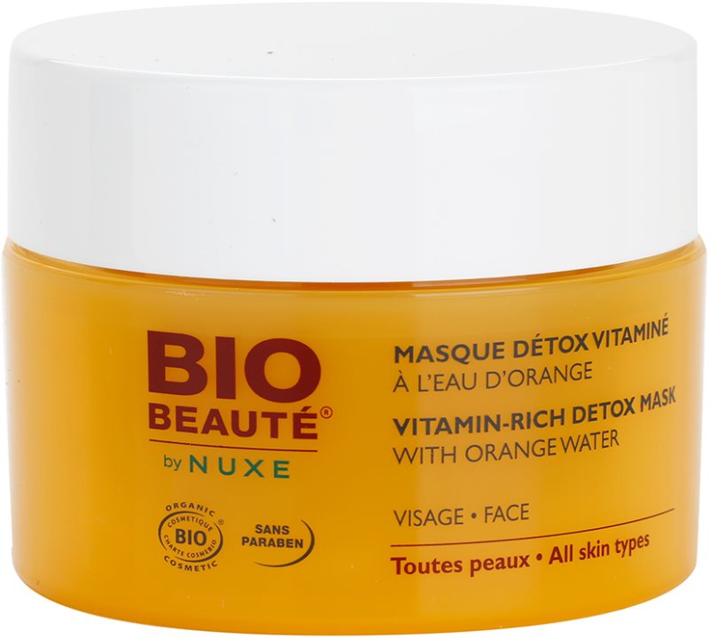 Bio Beauté by Nuxe Masks and Scrubs masque vitaminé détoxifiant à l'eau d'orange