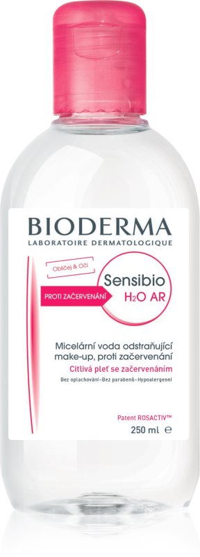 Bioderma Sensibio H2O AR micelární voda pro citlivou pleť se sklonem ke zčervenání