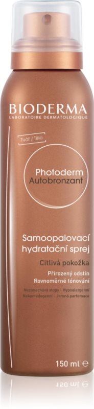 Bioderma Photoderm Autobronzant samoopalacz w sprayu do skóry wrażliwej