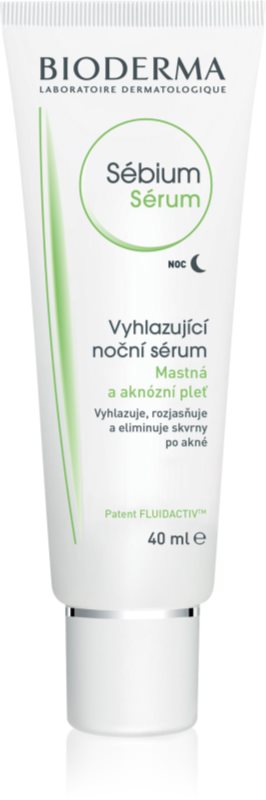 Bioderma Sébium Sérum noćni serum za čišćenje s piling učinkom