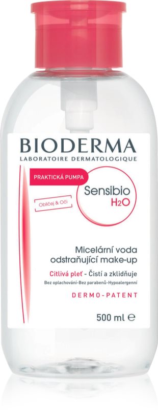 Bioderma Sensibio H2O acqua micellare per pelli sensibili con dosatore