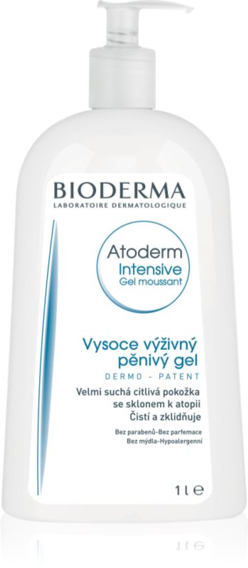 Bioderma Atoderm Intensive výživný penivý gél pre veľmi suchú citlivú a atopickú pokožku