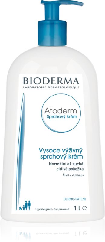 Bioderma Atoderm creme de duche nutritivo para pele normal e seca a sensível