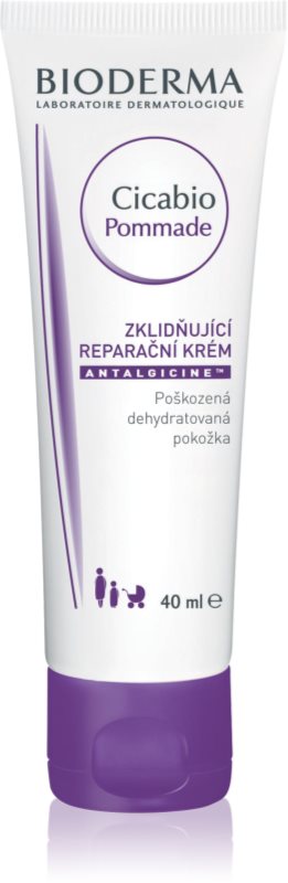 Bioderma Cicabio Pommade regeneráló és nyugtató ápolás a dehidratált és sérült bőrre
