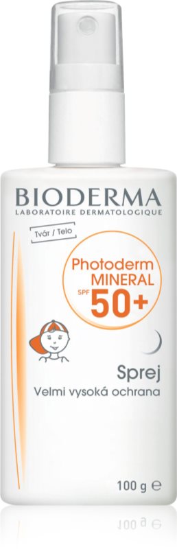 Bioderma Photoderm Mineral mineralno pršilo za sončenje SPF 50+