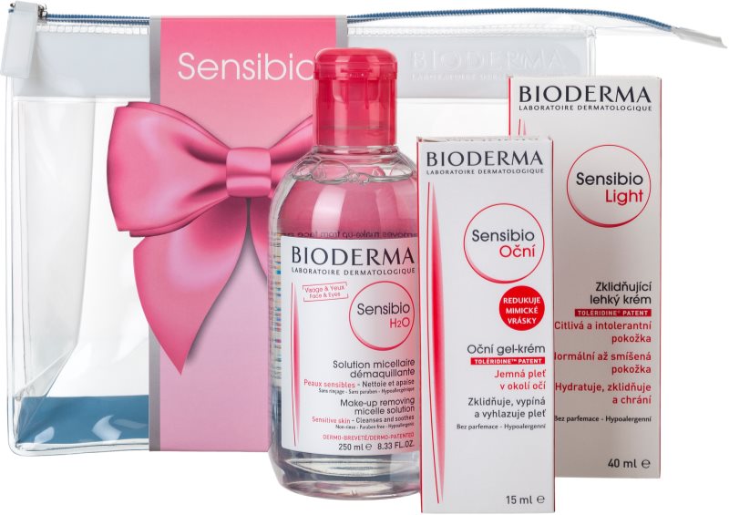 Bioderma Sensibio H2O Cosmetica Set II. (voor Gevoelige Huid en Ogen )