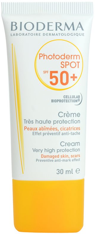 Bioderma Photoderm Spot αντηλιακή κρέμα κατά των σκούρων κηλίδων SPF 50+