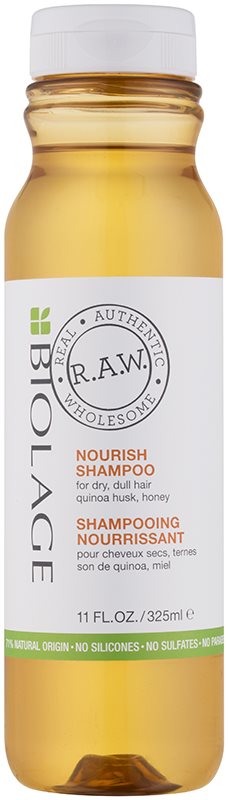 Biolage RAW Nourish tápláló sampon a száraz és durva hajra