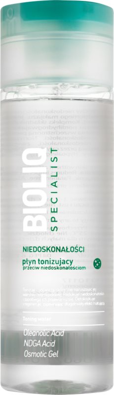 Bioliq Specialist Imperfections lozione tonica detergente