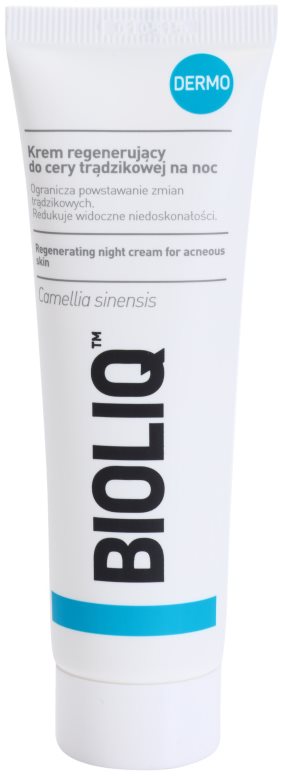 Bioliq Dermo regenerační noční krém na aknetickou pleť