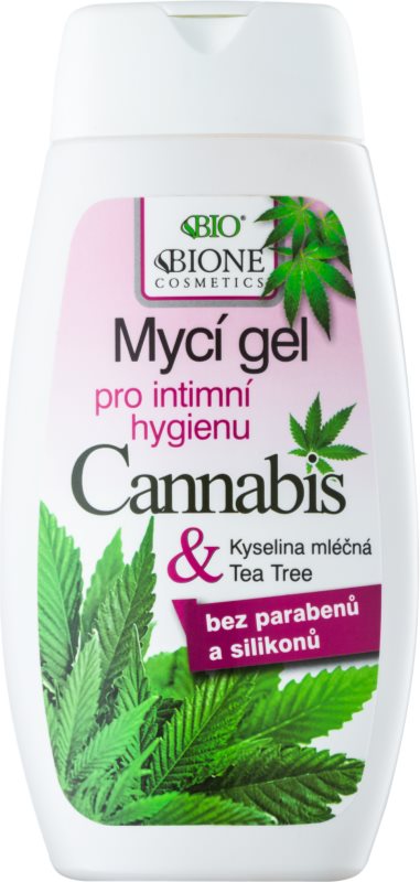 Bione Cosmetics Cannabis gel para higiene íntima