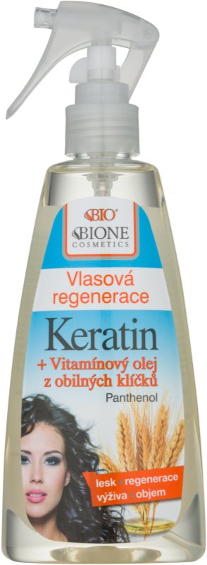 Bione Cosmetics Keratin Grain tratamiento capilar sin aclarado en spray