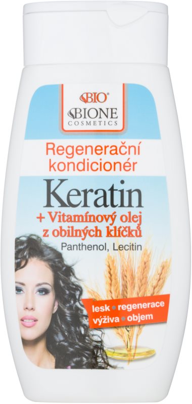 Bione Cosmetics Keratin Grain odżywka regenerująca do wszystkich rodzajów włosów
