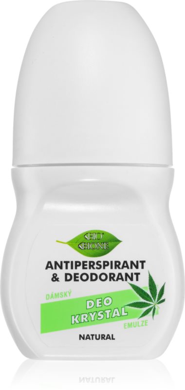 Bione Cosmetics Cannabis antyperspirant roll-on o zapachu kwiatów