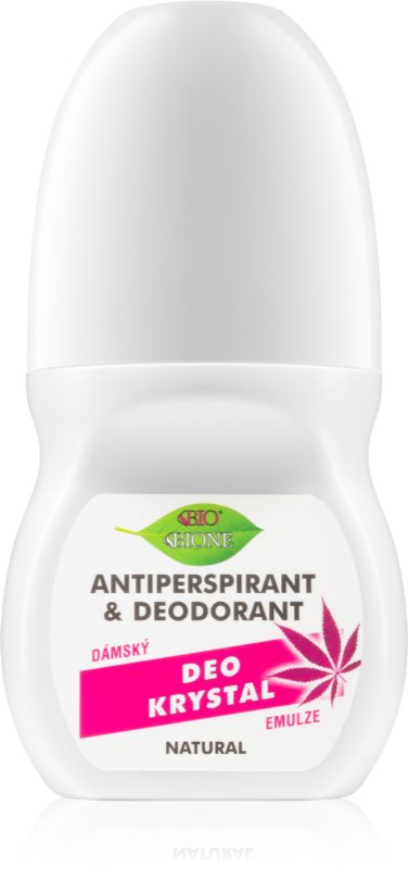 Bione Cosmetics Cannabis antiperspirant roll-on s vôňou ruží