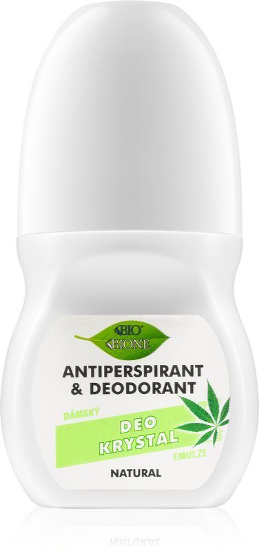 Bione Cosmetics Cannabis dezodorant roll-on s vôňou kvetín