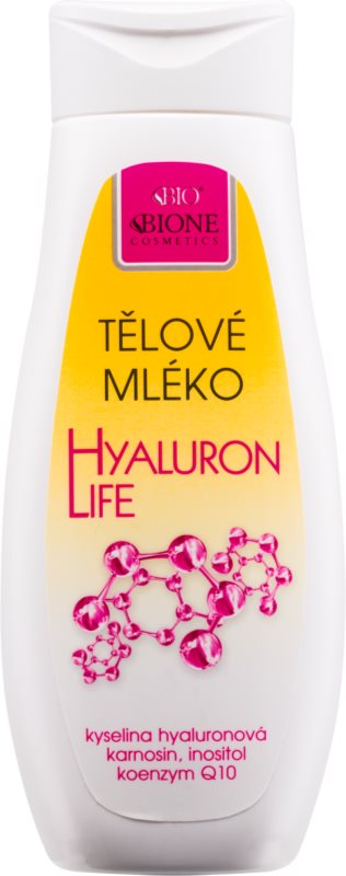 Bione Cosmetics Hyaluron Life mlijeko za tijelo s hijaluronskom kiselinom
