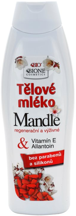 Bione Cosmetics Almonds nährende Körpermilch mit Mandelöl