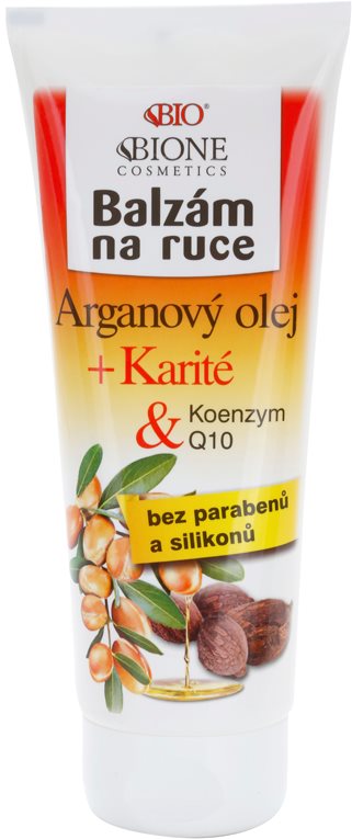 Bione Cosmetics Argan Oil + Karité balzam za roke