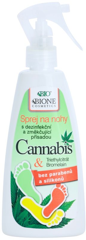 Bione Cosmetics Cannabis spray para pés