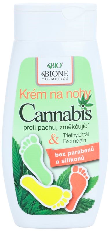 Bione Cosmetics Cannabis Softening Foot Cream