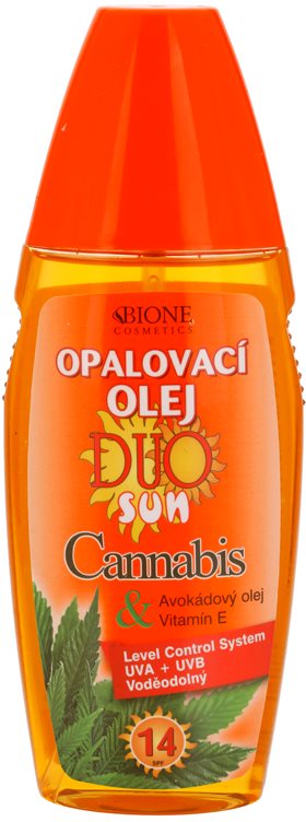 Bione Cosmetics DUO SUN Cannabis Sun Oil In Spray SPF 14