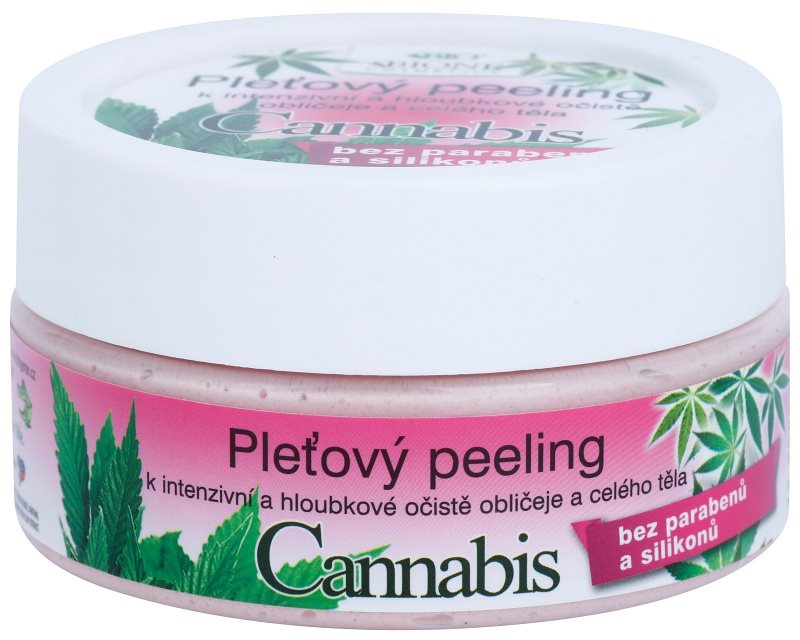 Bione Cosmetics Cannabis peeling do twarzy do twarzy i ciała