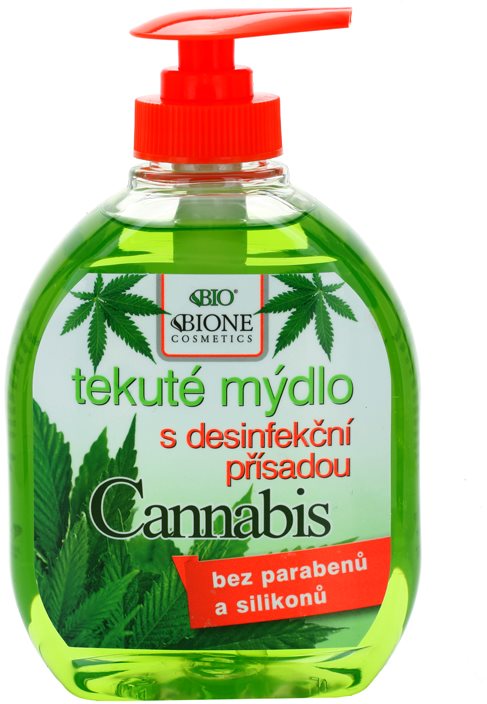 Bione Cosmetics Cannabis folyékony szappan kézre
