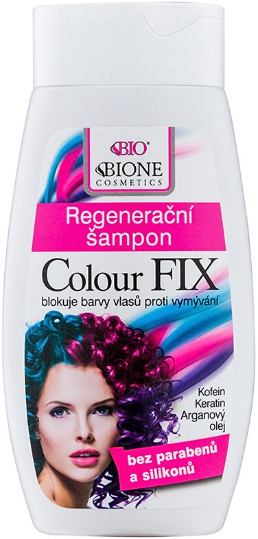 Bione Cosmetics Colour Fix regeneráló sampon a szín védelméért