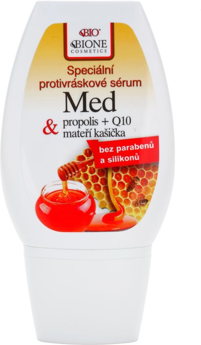 Bione Cosmetics Honey + Q10 specijalni serum protiv bora