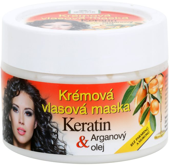 Bione Cosmetics Keratin Argan masca pentru regenerare par