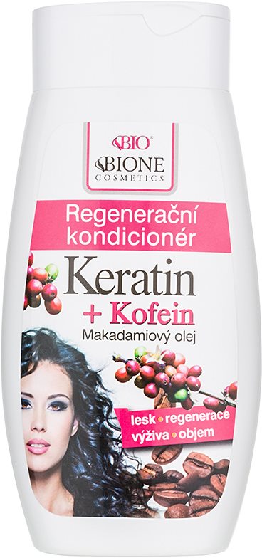 Bione Cosmetics Keratin Kofein regeneráló kondicionáló hajra