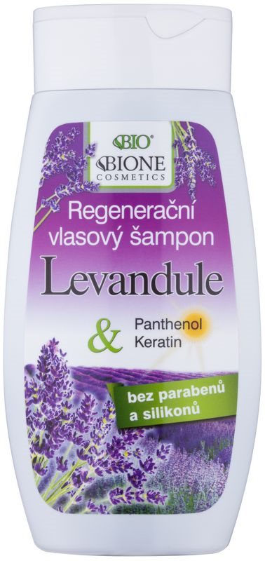 Bione Cosmetics Lavender regeneráló sampon minden hajtípusra