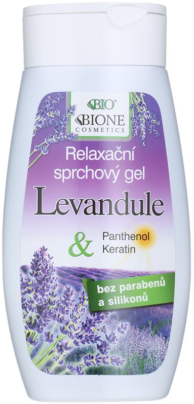 Bione Cosmetics Lavender relaxačný sprchový gél