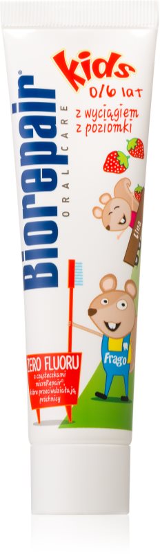 Biorepair Junior zubna pasta za djecu s okusom jagode