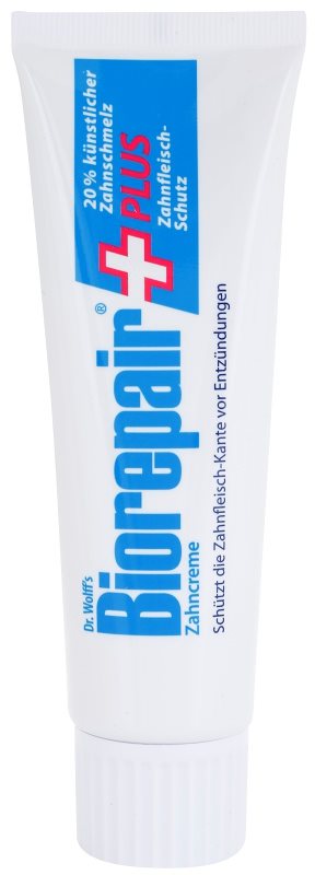 Biorepair Dr. Wolff's Plus крем для відновлення зубної емалі