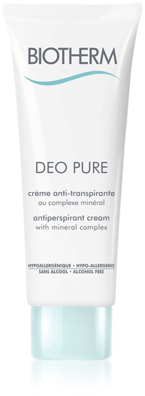 Biotherm Deo Pure krémes izzadásgátló alkoholmentes
