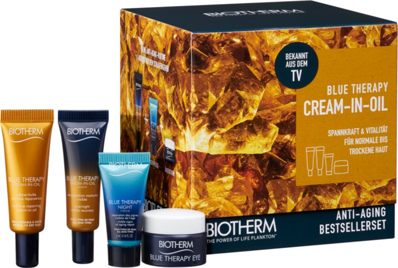 Biotherm Blue Therapy Cream-in-Oil Cosmetica Set (voor Onmiddelijke Huidverjonging )