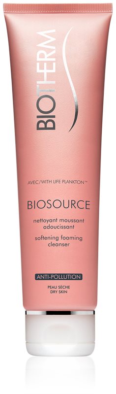 Biotherm Biosource schäumende Reinigungscreme für trockene Haut