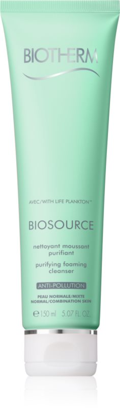 Biotherm Biosource Reinigungsschaum für normale Haut und Mischhaut